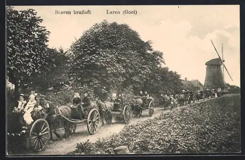 AK Laren /Gooi, Boeren bruiloft