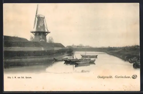AK Gorinchem, Oostgracht mit Windmühle