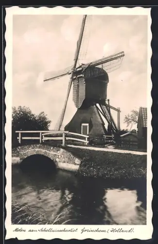 AK Gorinchem, Molen aan Schelluinschevliet, Windmühle