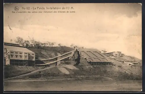 AK La Panda, Installation de L`U M., Vue d`ensemble des usines pour traitement des minerals de cuivre