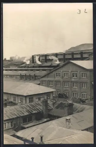 Foto-AK Likasi, Bergbau, Panorama