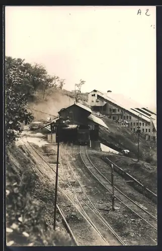 Foto-AK Likasi, Bergbau, Panorama