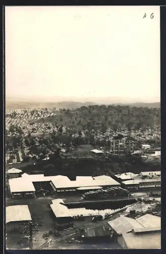 Foto-AK Likasi, Bergbau, Panorama