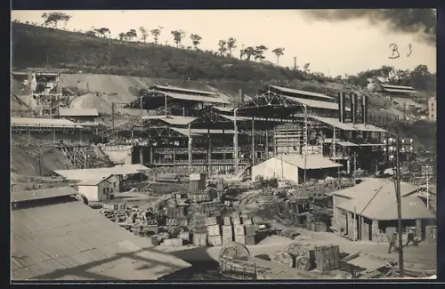 Foto-AK Likasi, Bergbau, Panorama