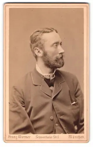 Fotografie Franz Werner, München, Schwanthaler-Str. 1, Otto im Profil