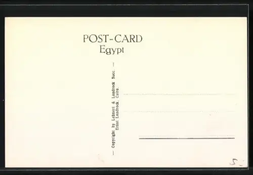 AK Cairo, Sphinx, pyramids and camel