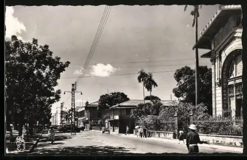 AK Fort de France, La rue de la Liberte