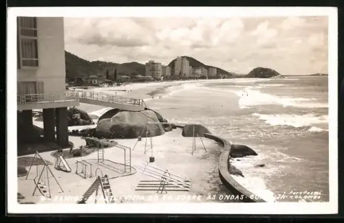 AK Santos, Vista do Ed. sobre as ondas
