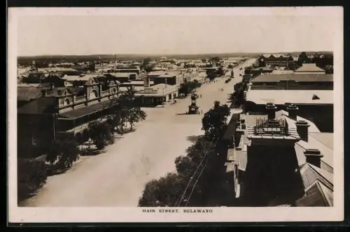 AK Bulawayo, View of Main Street, Hauptstrasse