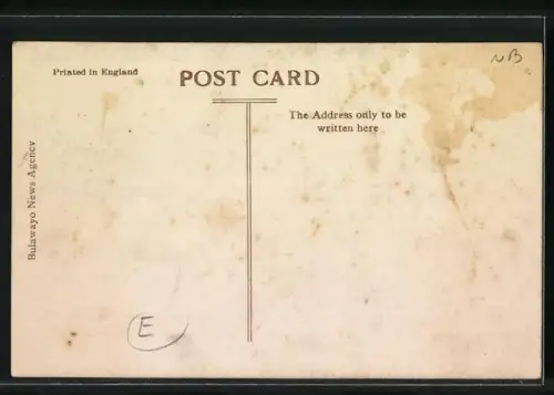 AK Bulawayo, View of Main Street, Hauptstrasse