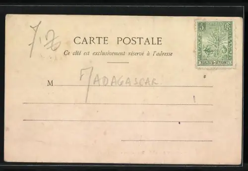 AK Diégo-Suarez, Rue Colbert, Pont Frogé