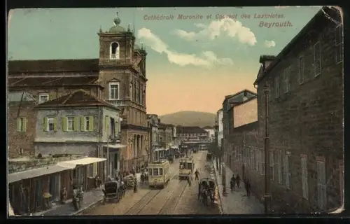 AK Beyrouth, Cathedrale Maronite et Couvent des Lazaristes