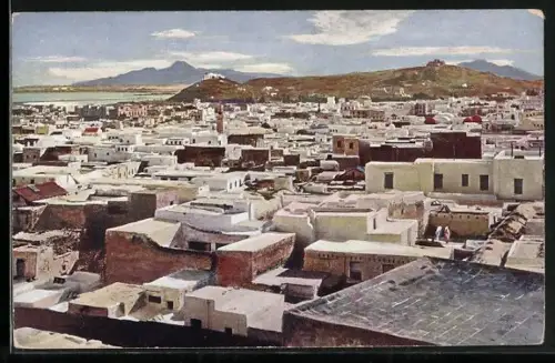 AK Tunis, Vue sur Sidi-bel-Hassen