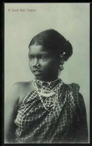 AK Ceylon, A Tamil Girl