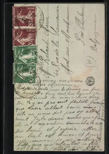 AK Paris, Exposition des Arts Décoratifs 1925, Vue de Nuit avec la Tour Eiffel