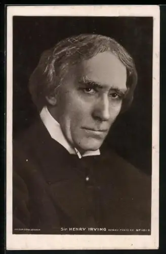 AK Schauspieler Sir Henry Irving, Portrait