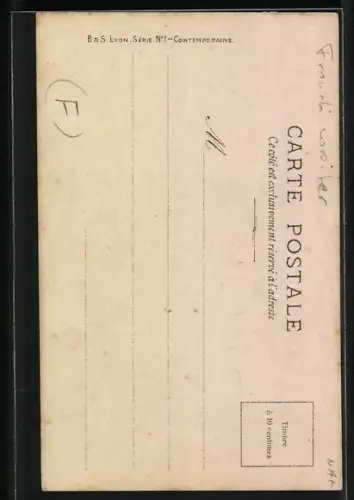 AK Porträt des Dichters Francois Coppee