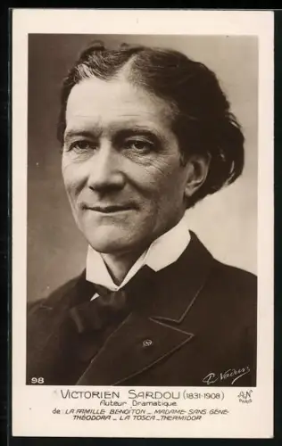 AK Victorien Sardou, Autour Dramatique, Portrait