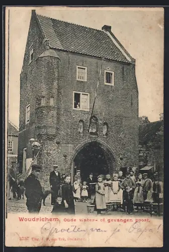 AK Woudrichem, Oude water of gevangen poort