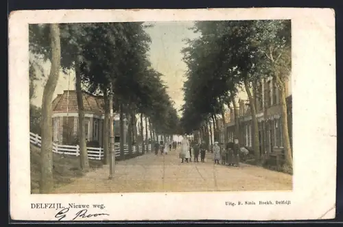 AK Delfzijl, Nieuwe weg