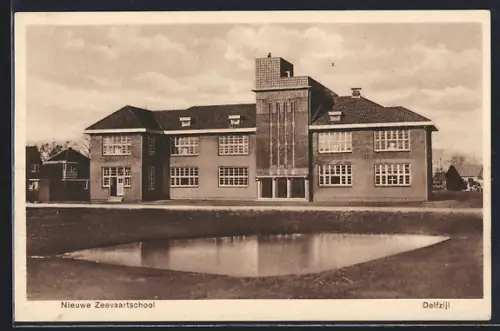 AK Delfzijl, Nieuwe Zeevartschool