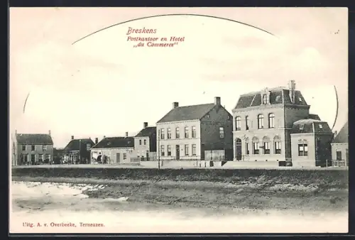 AK Breskens, Postkantoor en Hotel du Commerce