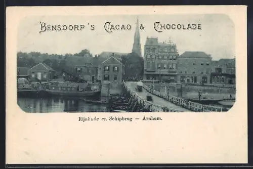 AK Arnhem, Rijnkade en Schipbrug
