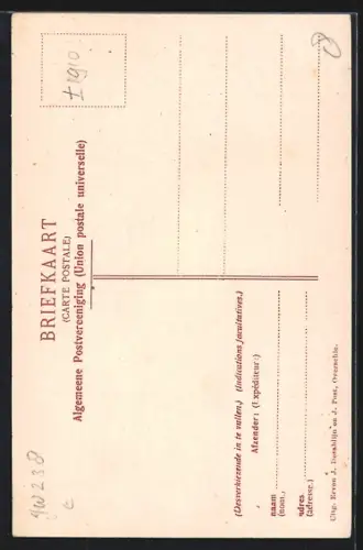 AK Overschie, Gezicht op de R. K. Kerk