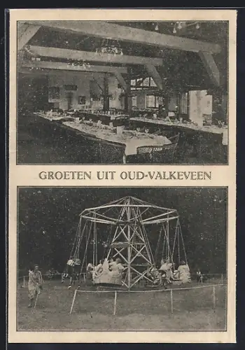 AK Oud-Valkeveen, Garten-Restaurant, Karussell