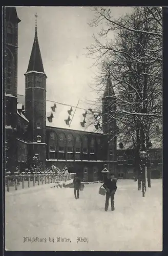 AK Middelburg, Middelburg bij Winter, Abdij