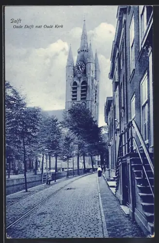 AK Delft, Oude Delft met Oude Kerk
