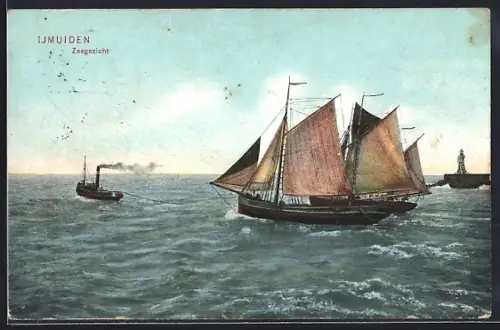 AK Ijmuiden, Zeegezicht