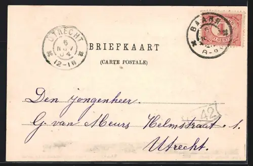 AK Baarn, Uit het oude Germaansche leven