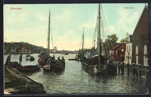 AK Zaandam, Voorzaan, Fischerboote