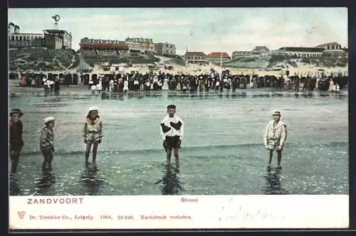 AK Zandvoort, Strand, Panorama