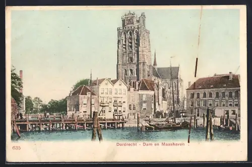 AK Dordrecht, Dam en Maashaven