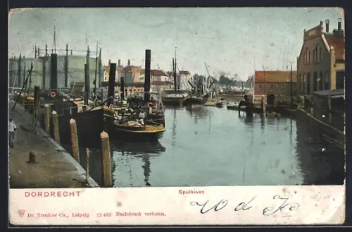 AK Dordrecht, Spuihaven, Frachtschiffe