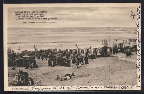AK Zandvoort, Strand en Zeegezicht