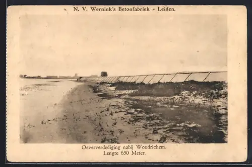 AK Woudrichem, Oeververdediging nabij Woudrichem