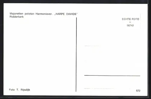 AK Ridderkerk, Majoretten peloton Harmoniever. Harpe Davids