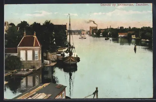 AK Zaandam, Gezicht op binnenzaan