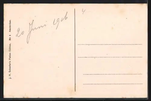 AK Hoorn, Binnenhaven, Panorama