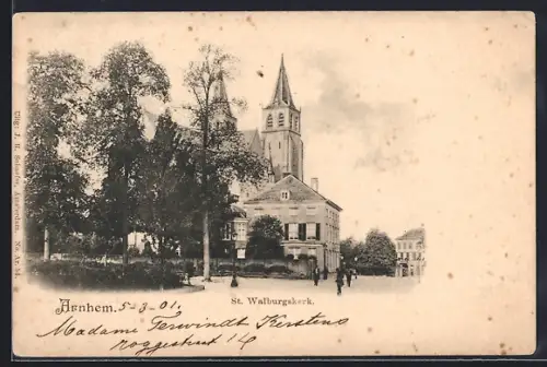 AK Arnhem, St. Walburgskerk