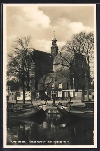 AK Amsterdam, Prinsengracht met Noorderkerk