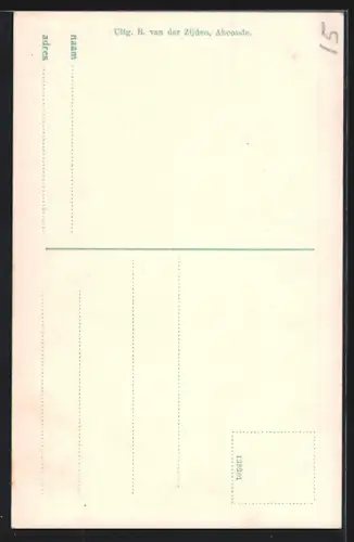 AK Abcoude, Kerkstraat met R. C. Kerk