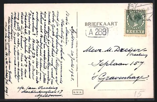 AK Apeldoorn, Kerklaan met Halte Autobussen