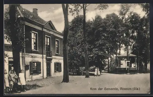 AK Rossum /Gla., Kom der Gemeente