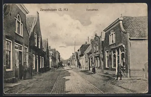 AK Zevenhuizen /Z. H., Dorpstraat
