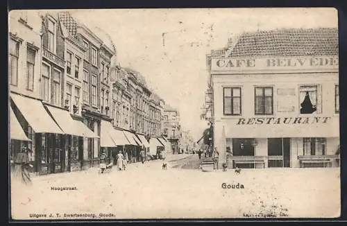 AK Gouda, Cafe Restaurant Belvedere, Hoogstraat