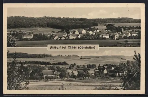 AK Ilsdorf bei Mücke, Ortsansicht